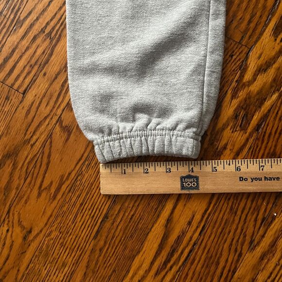 Pacsun Mens Gray Joggers Sweatpants Fleece Drawstring Activewear Size M - Picture 8 of 10